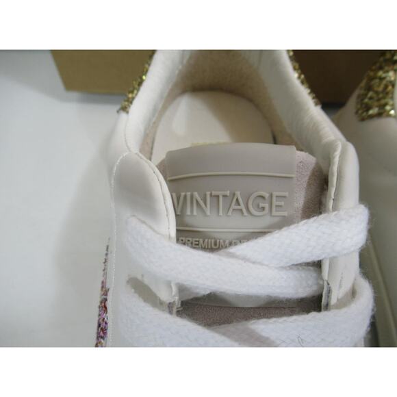 Women's Vintage Havana Cora Lace Up Slip On Star Sneakers White Multi Size 11 - Picture 5 of 9